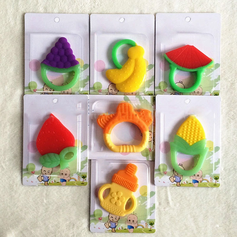 100% Food grade baby teether toys,silicone baby teether