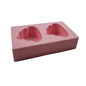 High Quality 2 Cavity Diy Cute Novelty Jelly Moulds Cupcake And Cookie Mold