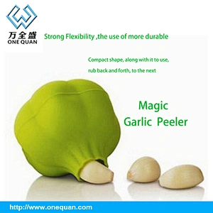 Kitchen Practical Tool Silicone High Quality OEM Food Grade Easy Useful Garlic Skin Remover