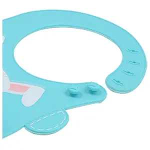 30 X21 cm Silicone Oem Baby Silica Gel Bib with Catcher