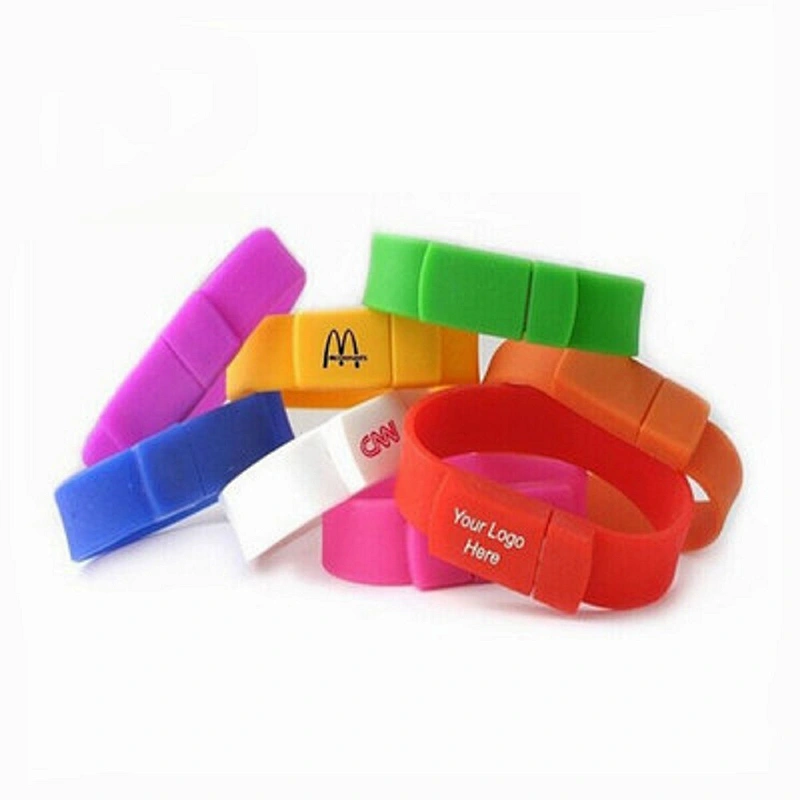 Promotion Stick Usb Bracelet Free logo Printed Flash Drive