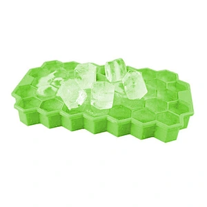Silicone Fancy Ice Cube Trays Honeycomb Ice Cube Tray DIY Ice Tray Cube Patten Box Cake without Lid