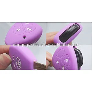 Customized hot sellingfactory silicone car key cover key case key protecter