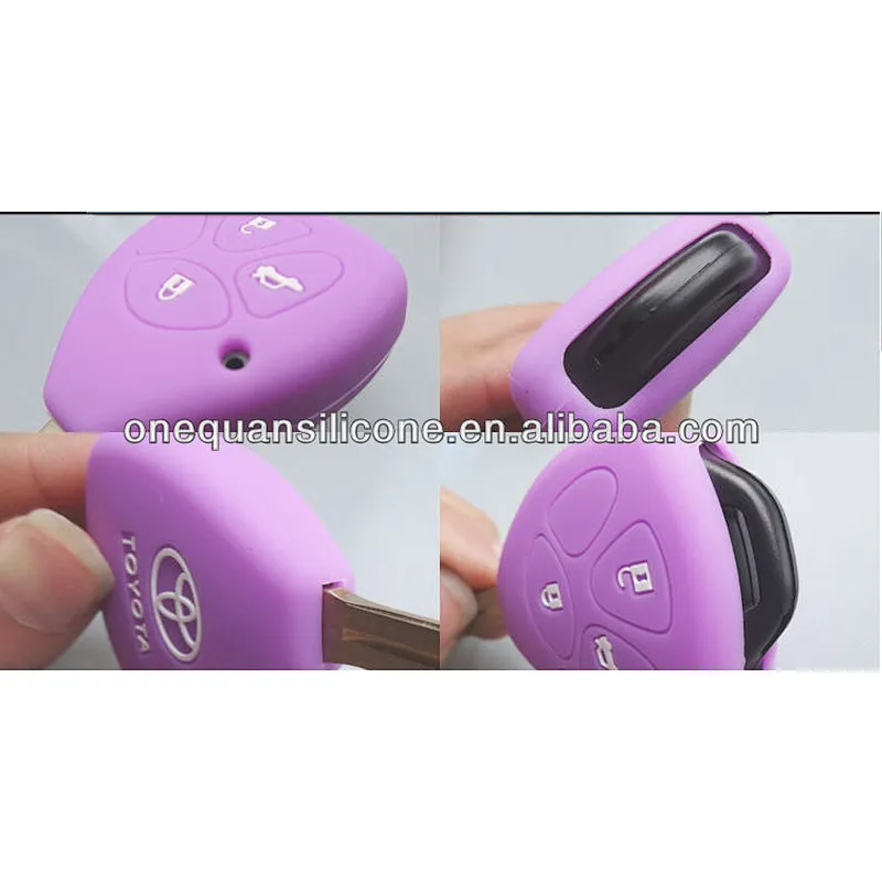 Customized hot sellingfactory silicone car key cover key case key protecter