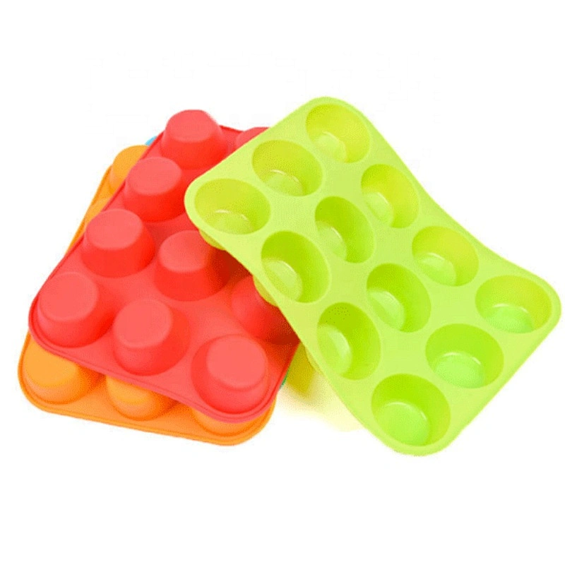 Custom Standard Eco-friendlySilicone Cake Baking Pan Tray