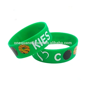 2019 Popular fashion personalized silicone rubber bracelets for gifts