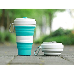 Hot selling travel silicone collapsible mug folding cups drinking cup SMD Power Chips