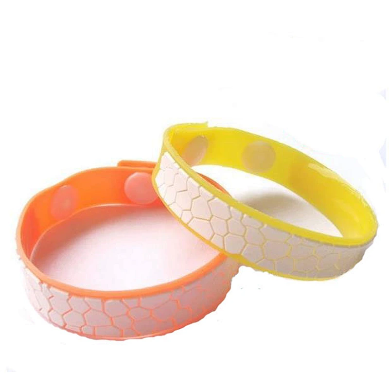 Hot sale cheap price new style mosquito repellent silicone slap bracelet