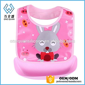 Wholesale Price PEVA Waterproof Bib for Baby
