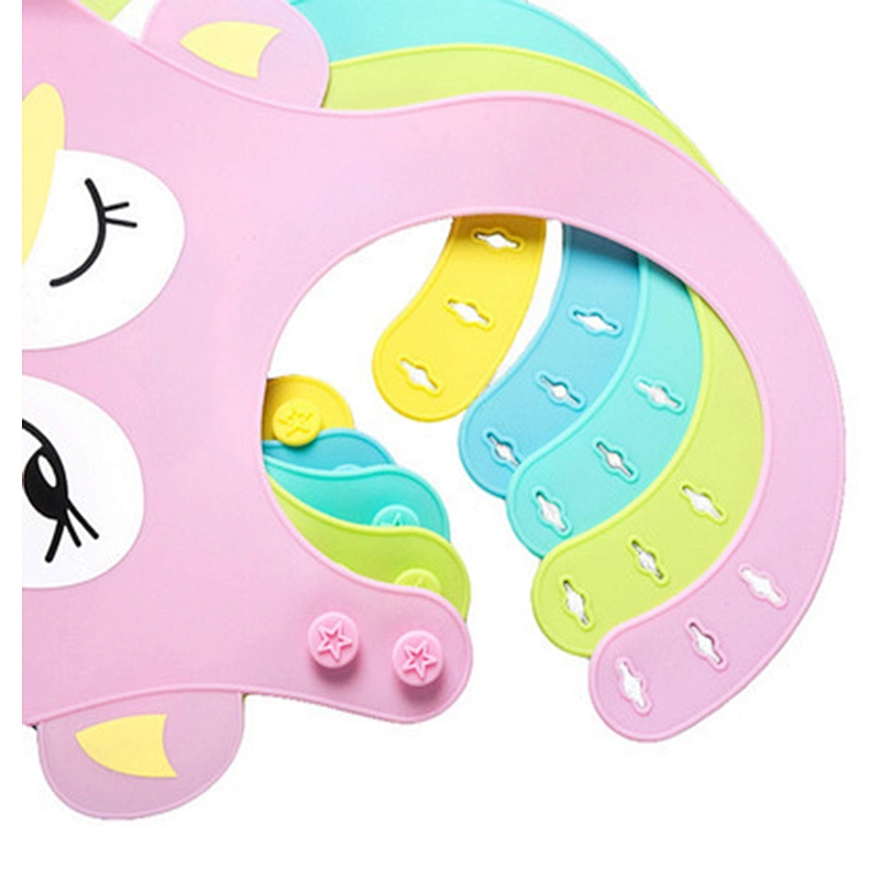 Food Grade Silicone Baby Waterproof Bibs Accept Custom Baby Bibs