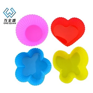 Customized Colorful funny silicone mini cake mouldcake mould