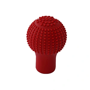 Car Vehicle Round Black Silicone Nonslip Lever universal elastic size Gear Shift Knob Cover