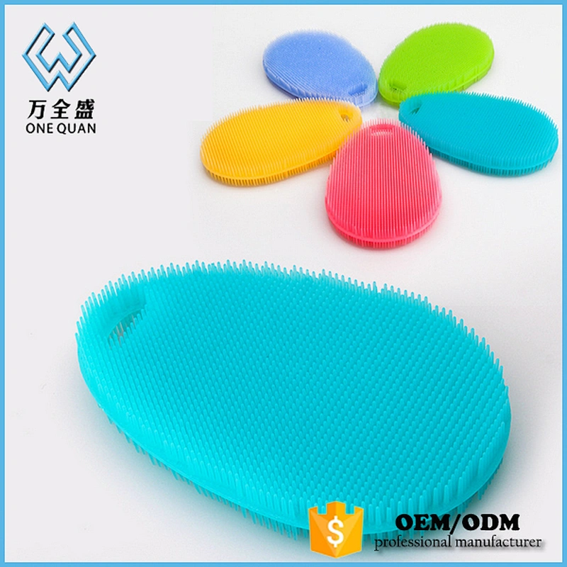 High Quality Kitchen Scouring Pad Latest Products In Market Silicone Makeup Brush Cleaner