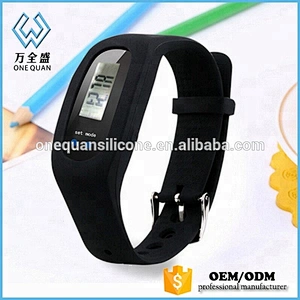 Eco-friendly Material Fashion Adjustable Waterproof Silicone Watch