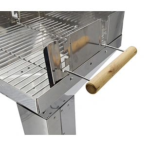 Stainless Steel Pillar Outdoor Garden Patio Cooker Grill