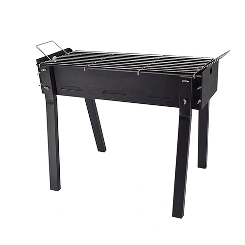 Black Square Large Cooking Area Charcoal BBQ Grill