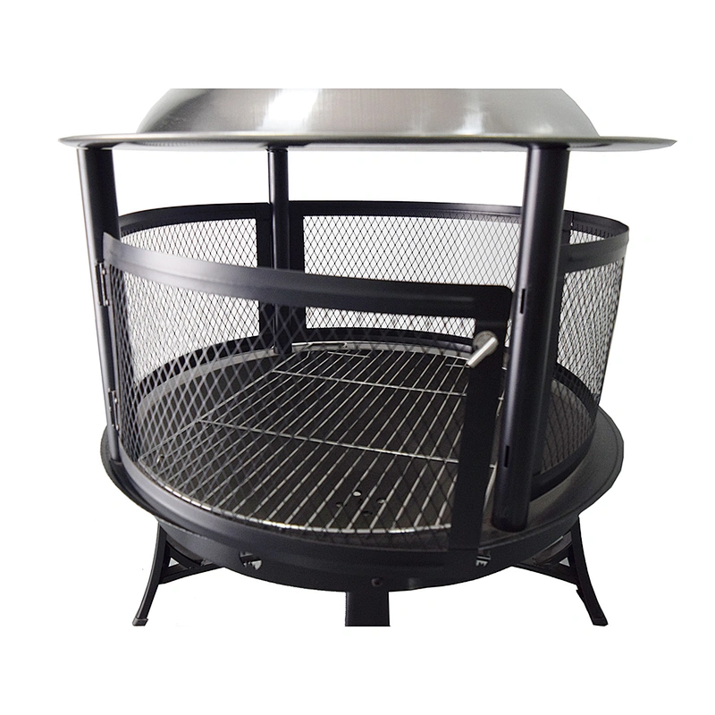30 Inch Vertical Chimney Fire Pit Above Ground
