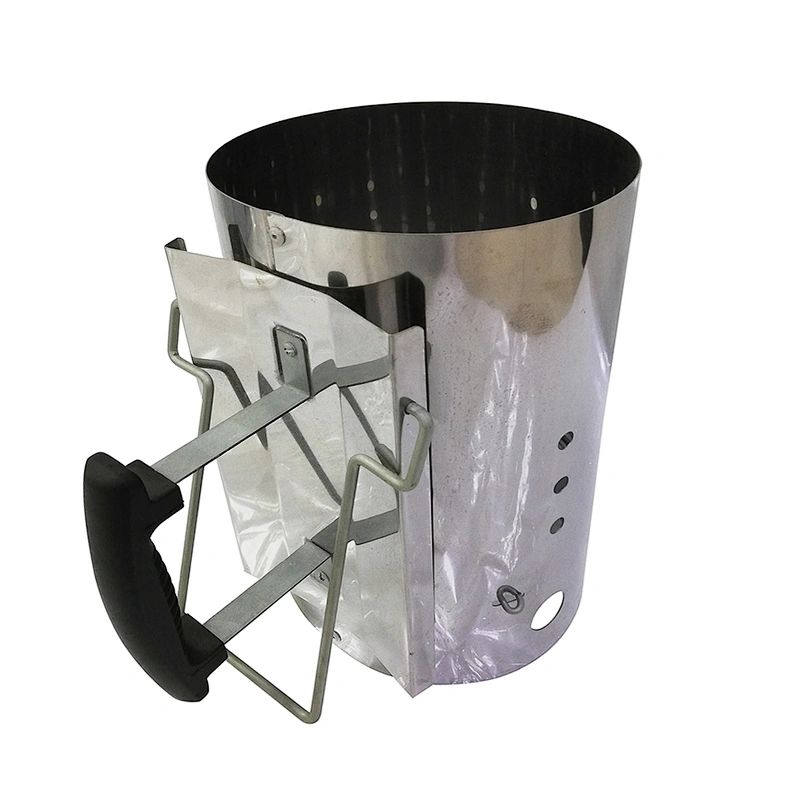 Chimney Barbecue Charcoal Fire Starter BBQ Fuel Starter Picnic Grill Lighter