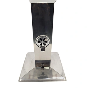 Stainless Steel Pillar Outdoor Garden Patio Cooker Grill
