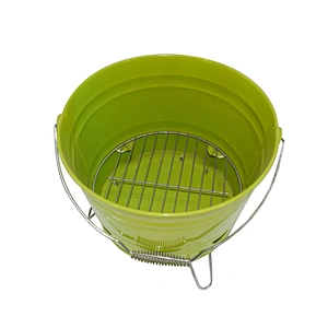 Portable Camping Charcoal Bucket Grill Picnic BBQ Barbecue