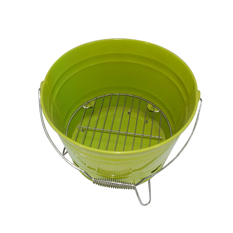 Portable Camping Charcoal Bucket Grill Picnic BBQ Barbecue