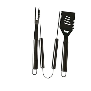 3pcs BBQ Tools with PVC box