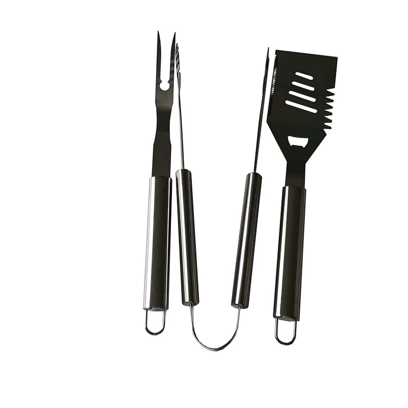 3pcs BBQ Tools with PVC box