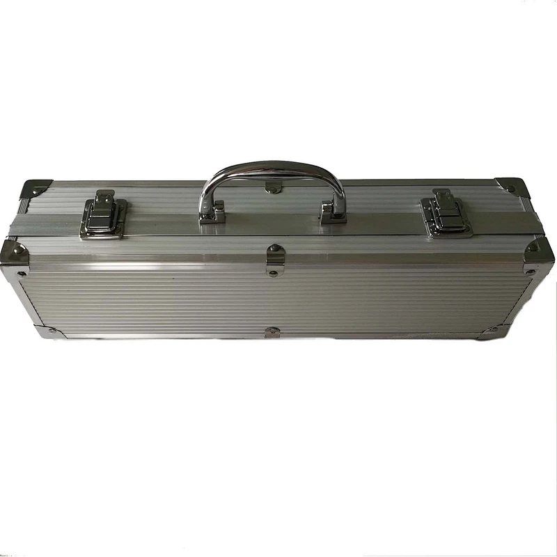 3 Piece BBQ Tools Set with Aluminum Case