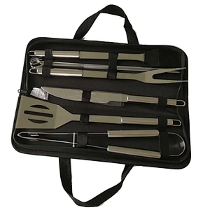 9pcs BBQ Tools Set with Bag