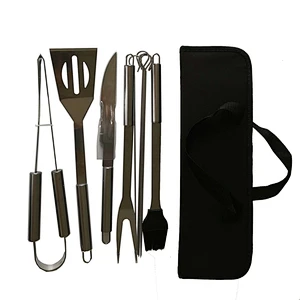9pcs BBQ Tools Set with Bag