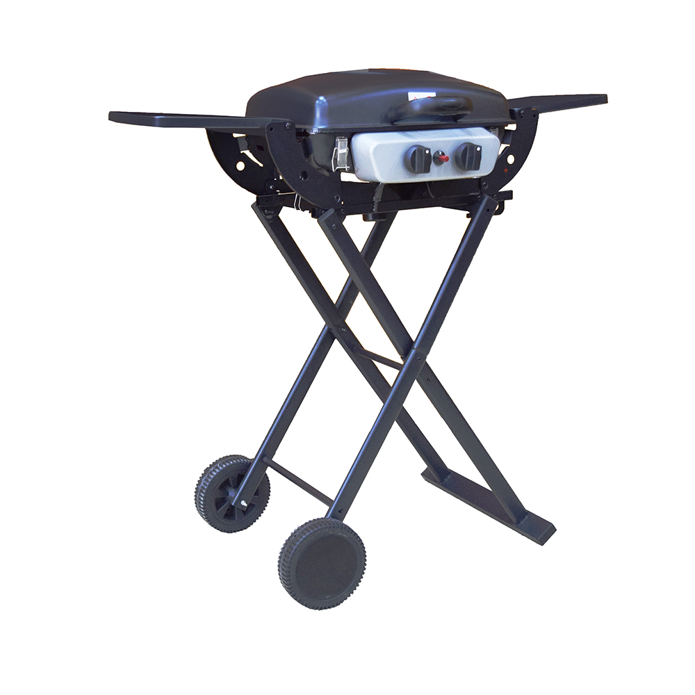 new launch 2 bunners outdoor camping  grill  foldable  bbq gas grill