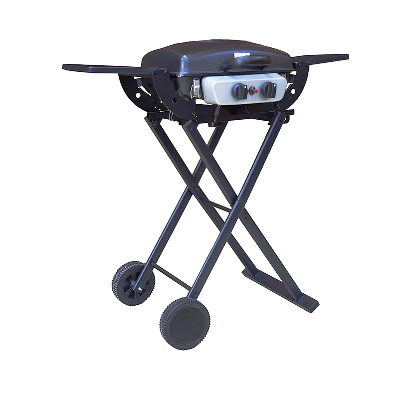 new launch 2 bunners outdoor camping  grill  foldable  bbq gas grill
