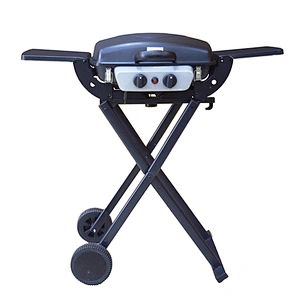 new launch 2 bunners outdoor camping  grill  foldable  bbq gas grill