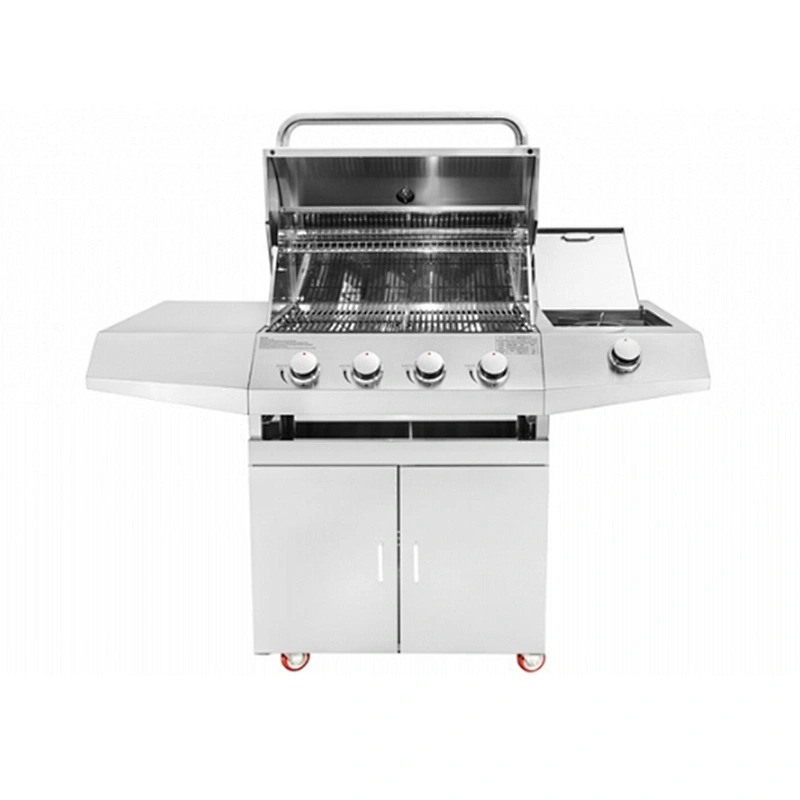 Luxury BBQ gas grill with 4 burner