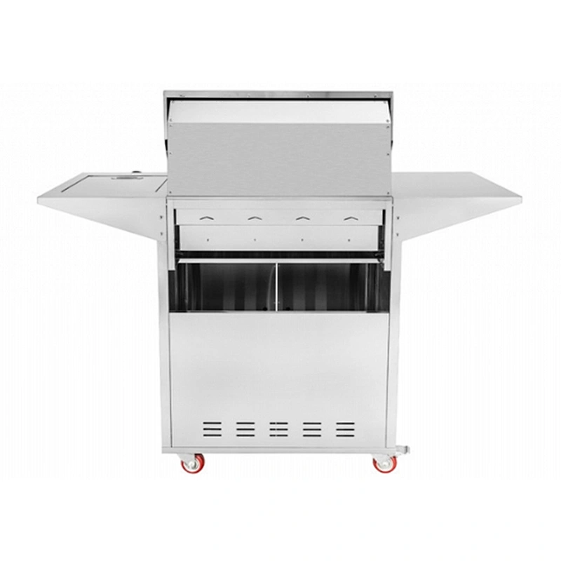 Luxury BBQ gas grill with 4 burner