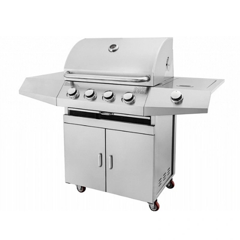 Luxury BBQ gas grill with 4 burner