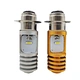 Silver/Gold 10w 1000lm motorcycle led headlight bulbs