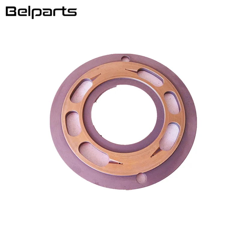 Belparts excavator high quality hydraulic part EX200 220-5 EX150-5 SH240 M2X146 swing motor valve plate M2X146 valve plate