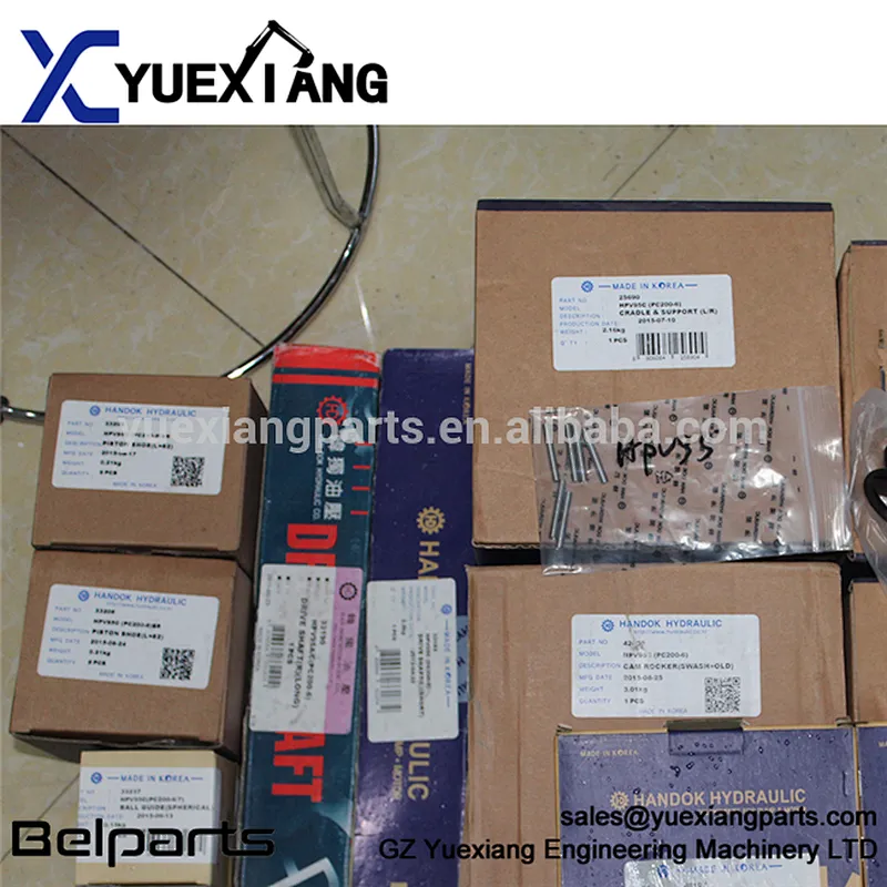 Excavator spare part hydraulic parts HPV95 hydraulic pump parts for PC200-6 PC220-8 PC240-8 PC200-7 PC200-8 PC120-6