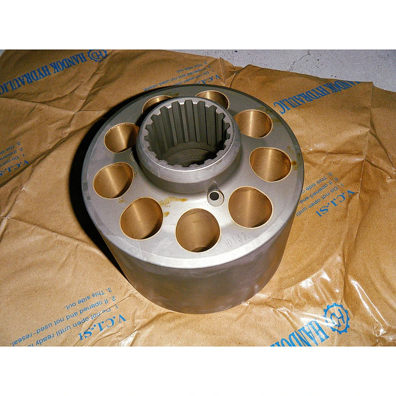 Belparts excavator hydraulic pump part high quality cylinder block assy HPV132 cylinder block