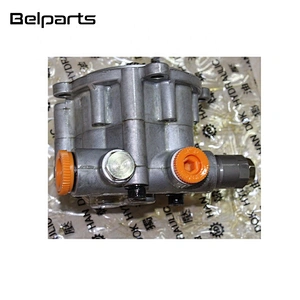Belparts excavator SK350-8 SY235 gear pump K5V140 DTP hydraulic pilot pump