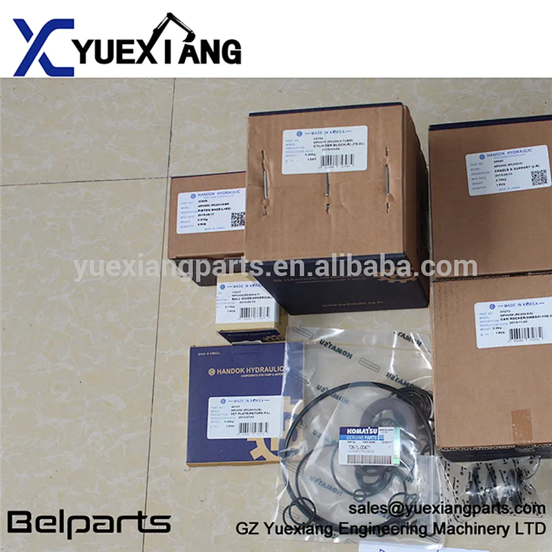 Excavator spare part hydraulic parts HPV95 hydraulic pump parts for PC200-6 PC220-8 PC240-8 PC200-7 PC200-8 PC120-6