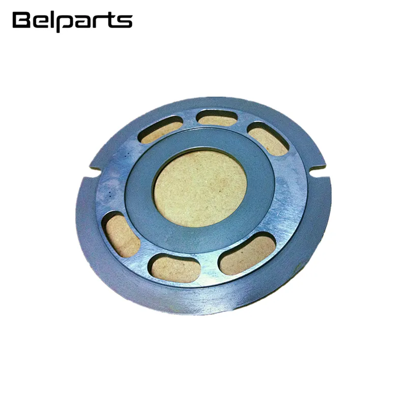 Belparts excavator high quality hydraulic part ZX200 ZX230 E320C/D M5X130 valve plate swing motor part M5X130 valve plate