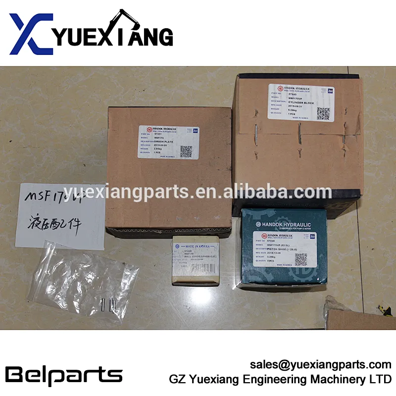 Belparts SK200-5 HD820 SH300 SK230-6 SK250-8 hydraulic motor MSF170VP final drive travel device part