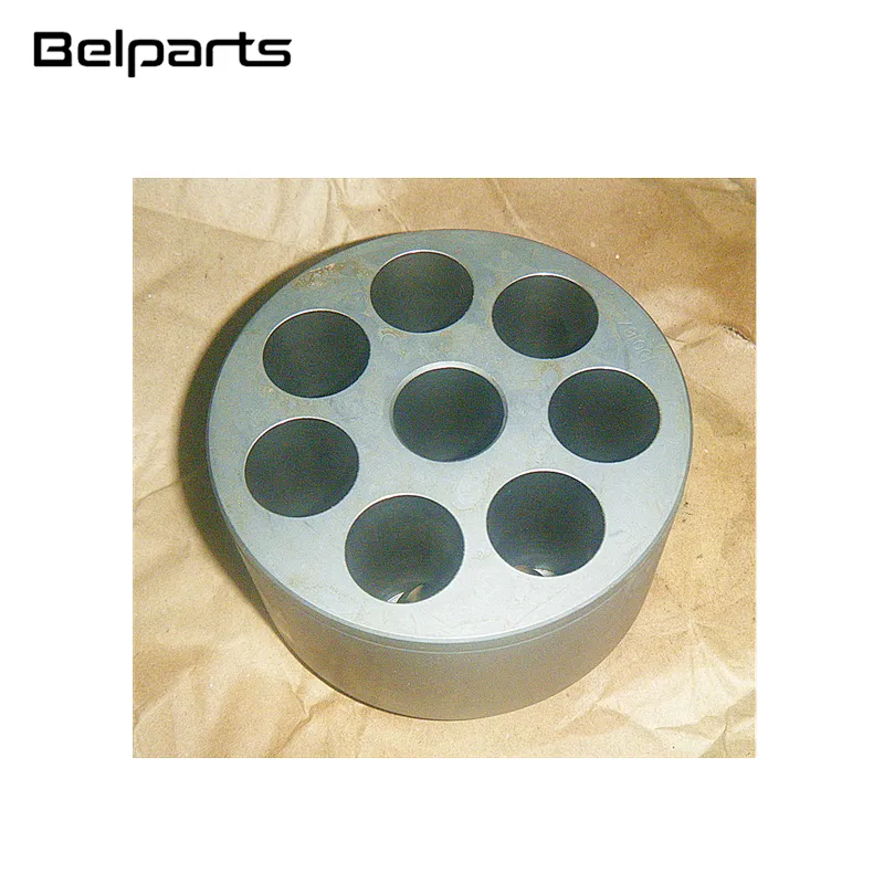 Belparts excavator hydraulic part cylinder block assy A8V0107 cylinder block