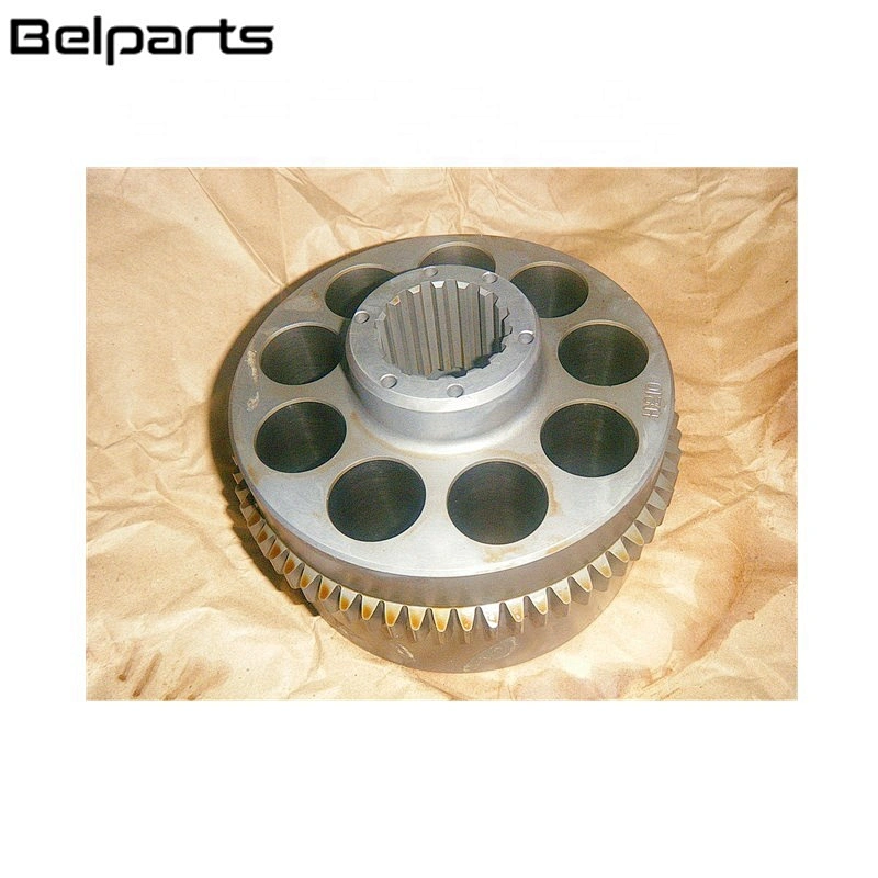 Belparts excavator spare parts SK330-6 SK320-6 digger hydraulic swing motor inner repair kits M2X210 cylinder block