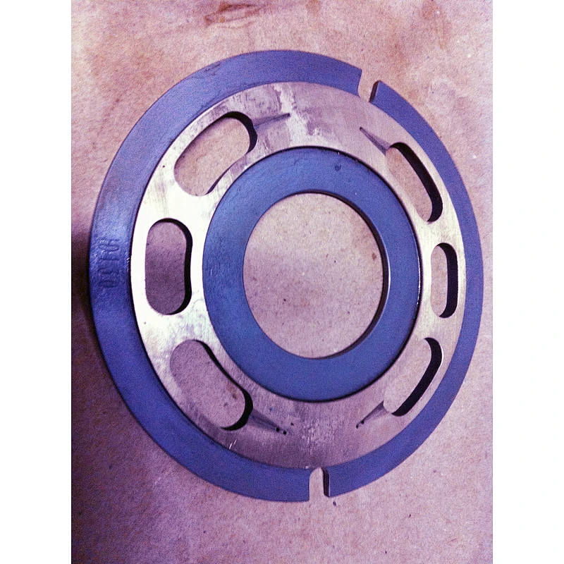 Belparts excavator high quality hydraulic part ZX200 ZX230 E320C/D M5X130 valve plate swing motor part M5X130 valve plate