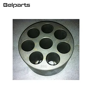 Belparts excavator hydraulic part cylinder block assy A8V0160 cylinder block