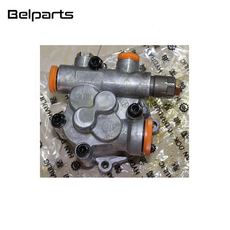 Belparts excavator SK350-8 SY235 gear pump K5V140 DTP hydraulic pilot pump