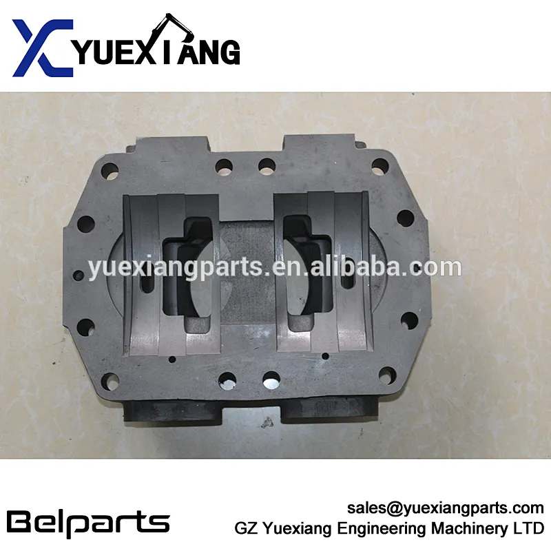 Excavator hydraulic pump spare part A8VO200 2151679 main pump head cover for CAT330C E330C